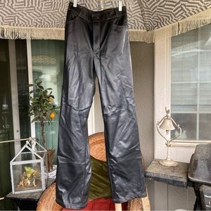 Zara Faux Leather Pants